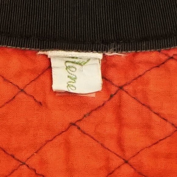 Vintage 1950s Ilene Ricky Quilted Poodle Skirt Blue & Green Plaid - Picture 7 of 9